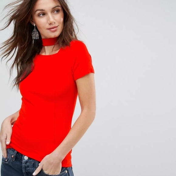 Like New We The Free by Free People Bright Lights Choker T-Shirt - Picture 3 of 10